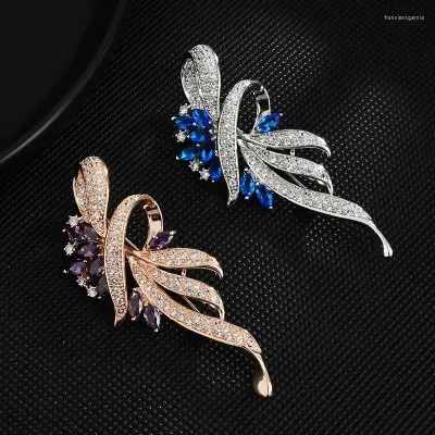 Light Luxury Elegant Zircon Brooch 